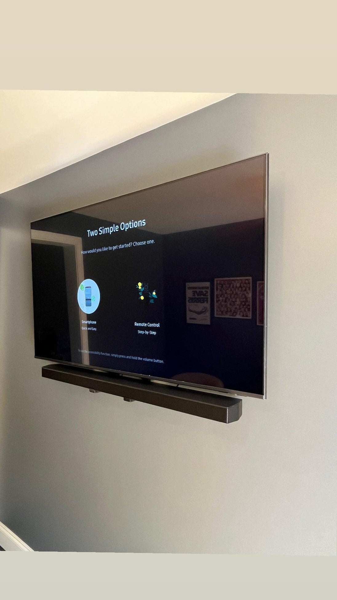 Tv Mounting With Wall Mount..