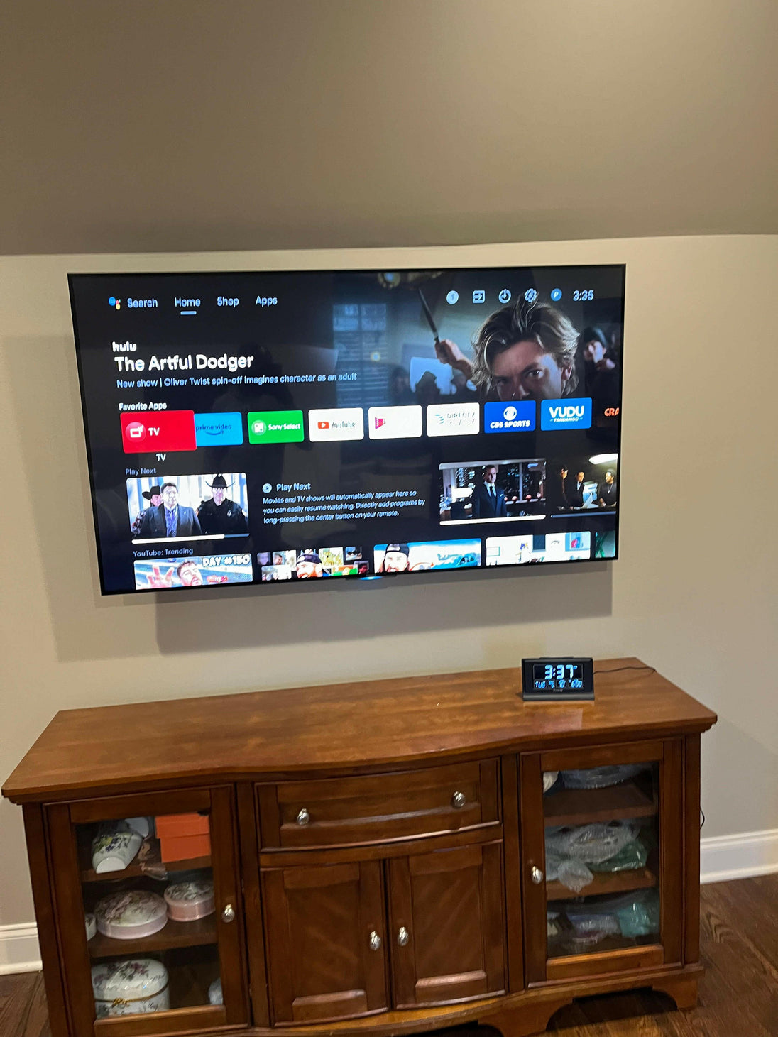 TV Mounting.
