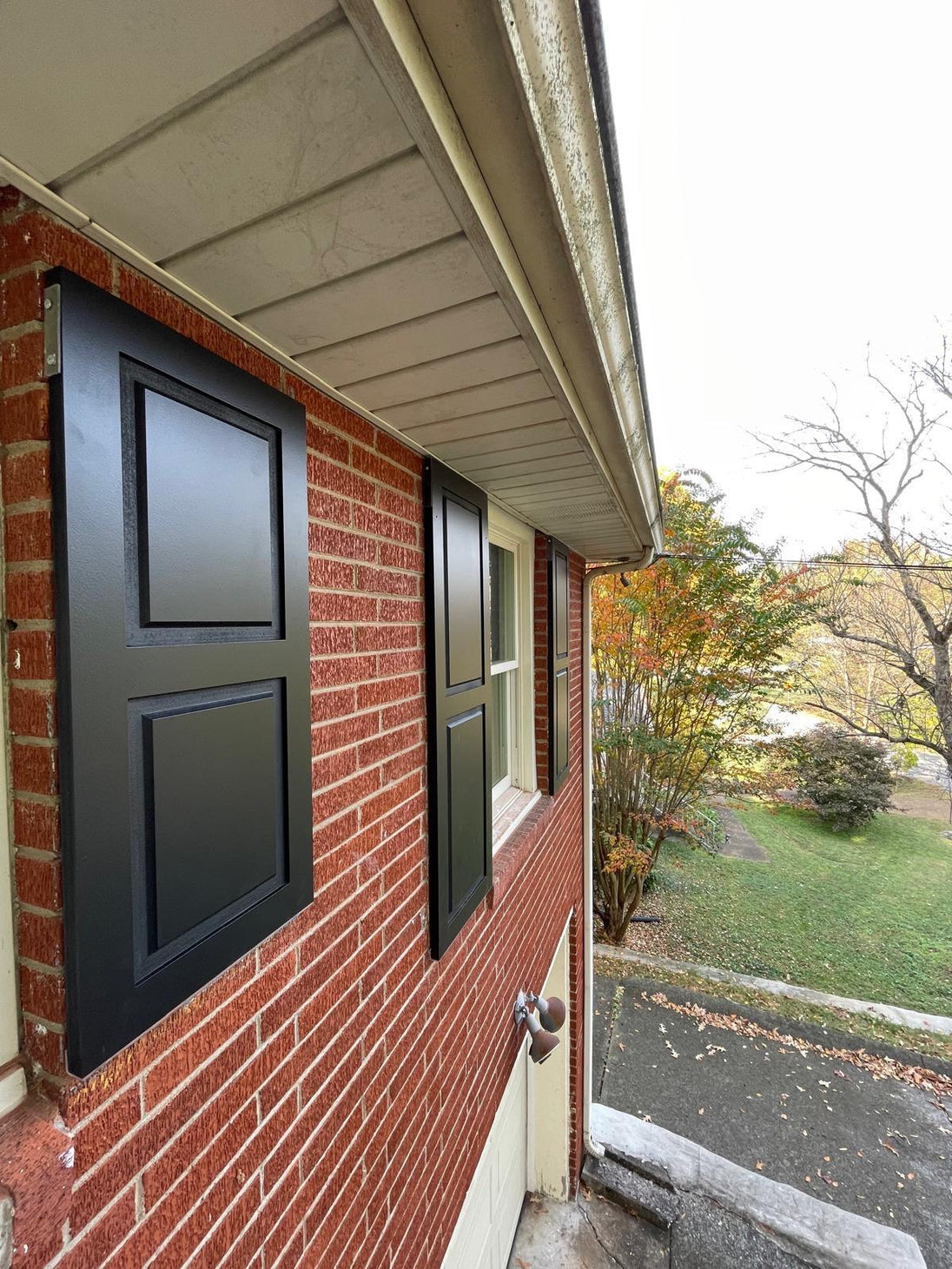 Exterior Shutter Installation Services.