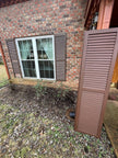 Exterior Shutter Installation Services.