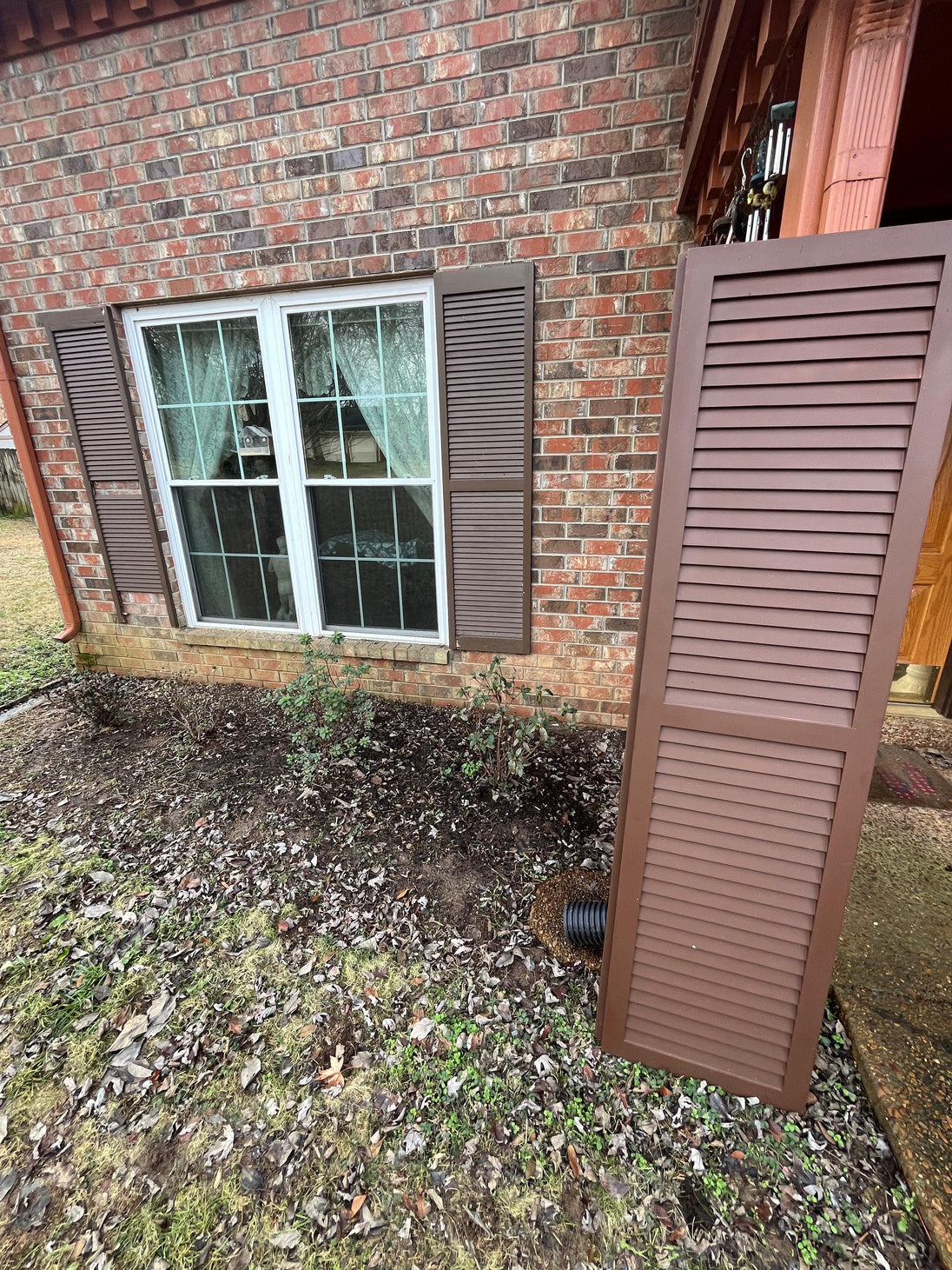 Exterior Shutter Installation Services.